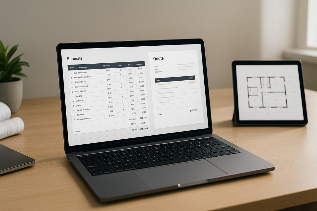 Building Trade Estimating Service helping Cairns builders win commercial tenders with professional BOQ documents